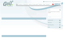 Tablet Screenshot of golfkimya.com
